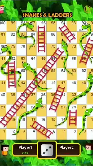 Lucky Snake Ladder Dice