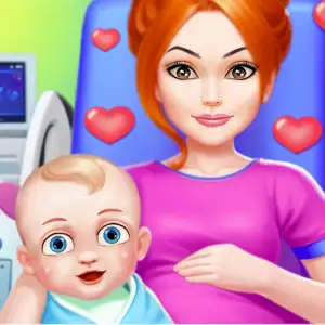 Baby princess daycare game